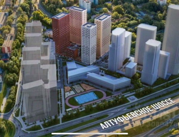 Угловое ПСН 116 м² Алтуфьевское 53 жилой комплекс, 2.1